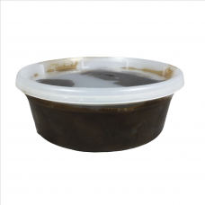 Natural African Black Soap Paste,  8 OZ Container, 80 Containers per Box, Sold by Box, Amazon FBA Ready